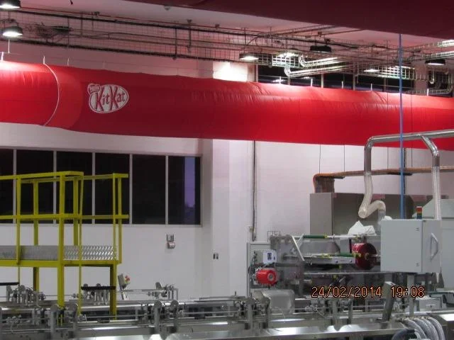 Duto de refrigeração na Grande São Paulo