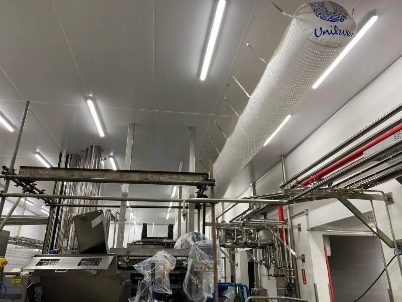Duto de ventilação prédio